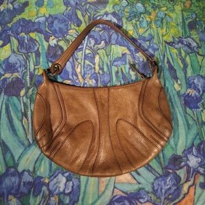 Banana Republic Brown Leather Hobo Bag